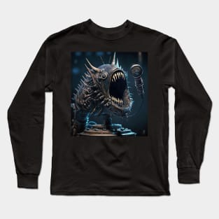 Hyrgh the Mecha-fish live at the Chuckle Knuckle Long Sleeve T-Shirt